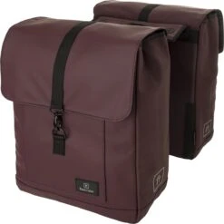 Fastrider Jaxx II Dubbele Fietstas Basics - Paars - 28L - Waterafstotend