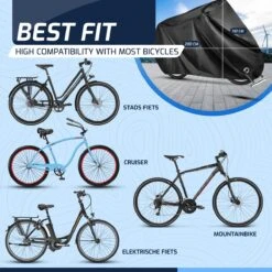 Easavida Fietshoes Voor 1/2 Fietsen – Fietsbeschermhoes – Waterdicht – 200 X 85 X 110 Cm – Inclusief Opbergtas -Volare Shop 1200x1200 166