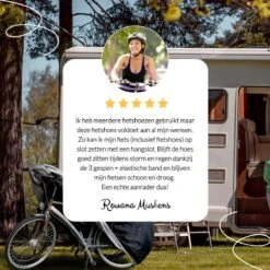 Fietshoes Voor 2 Fietsen - Waterdicht - Fietsbeschermhoes - Elektrische Fiets - Stalling - Fietsbeschermhoes Voor 2 Fietsen - Zwart -Volare Shop 1200x1200 200