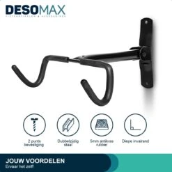 Fiets Ophangsysteem Ophangbeugel En Muurbeugel DesoMax® Muurhaak - Muurbevestiging Voor Het Frame - Wandhouder 13 Fiets Ophangsysteem Ophangbeugel En Muurbeugel DesoMax® Muurhaak - Muurbevestiging Voor Het Frame - Wandhouder -Volare Shop 1200x1200 253