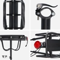 V.P.®Quick Release Bagagedrager Fiets – Opzetdrager & Bagagedrager Mountainbike – Mountainbike Accesoires Bagagedragerplaat – Bagagedrager – Bagagedragers -Volare Shop 1200x1200 26