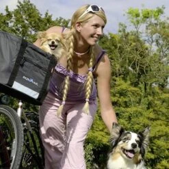 KlickFix Doggy - Fietsmand - Grijs -Volare Shop 1200x1200 297