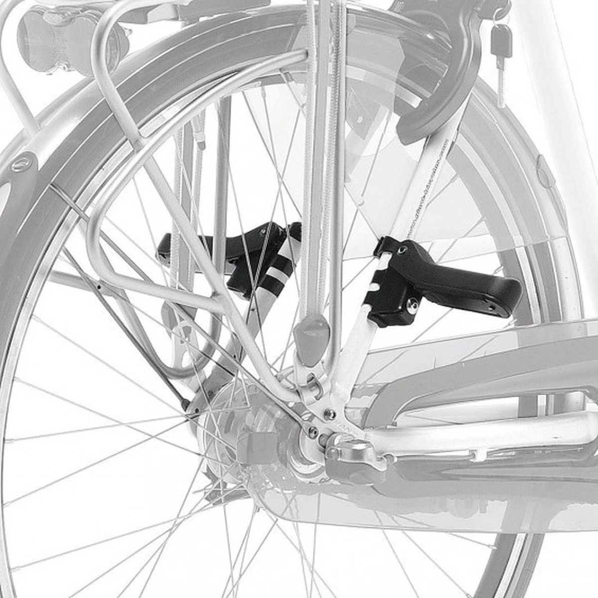 GMG Yepp 020940 - Voetsteunen - Zwart 4 GMG Yepp 020940 - Voetsteunen - Zwart - Afbeelding 2