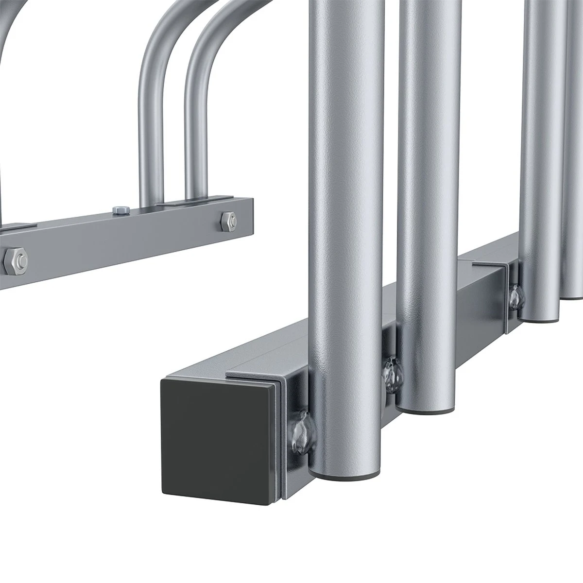 Monzana Fietsenstandaard – Voor 3 Fietsen 71x32x27cm - Zilver 4 Monzana Fietsenstandaard – Voor 3 Fietsen 71x32x27cm - Zilver - Afbeelding 2