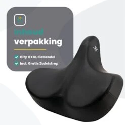 Voltano City XXXL Fietszadel – Unisex Extra Breed Fietszadel – Tegen Zadelpijn – 100% Waterdicht – Incl. Gratis Zadelstrop - Zwart 25 Voltano City XXXL Fietszadel – Unisex Extra Breed Fietszadel – Tegen Zadelpijn – 100% Waterdicht – Incl. Gratis Zadelstrop - Zwart -Volare Shop 1200x1200 45