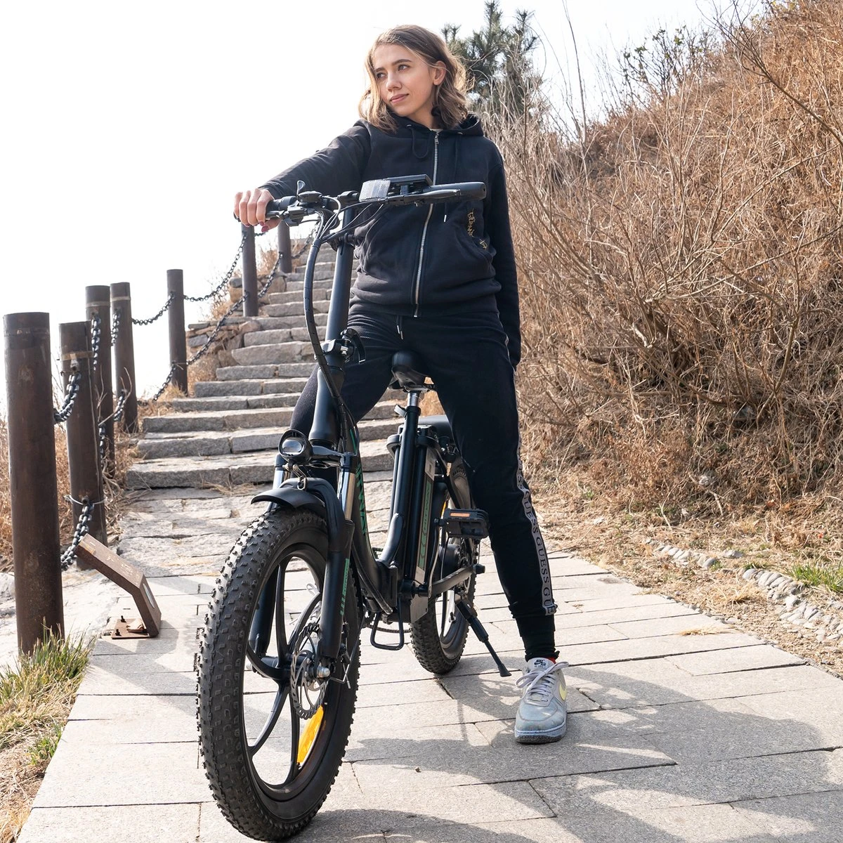 HITWAY Elektrische Fiets - E-Bike - 11,2Ah - 250 W - 20 Inch Fatbike 8 HITWAY Elektrische Fiets - E-Bike - 11,2Ah - 250 W - 20 Inch Fatbike - Afbeelding 6