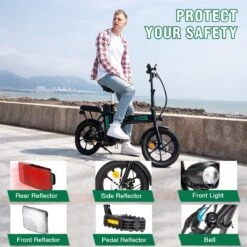 HITWAY Elektrische Fiets Voor, Stadsfietsen Opvouwbaar, E-BIKE, 7.5Ah Batterij, 250W Motor, Actieradius Tot 45 Km - BK5 13 HITWAY Elektrische Fiets Voor, Stadsfietsen Opvouwbaar, E-BIKE, 7.5Ah Batterij, 250W Motor, Actieradius Tot 45 Km - BK5 -Volare Shop 1200x1200 535