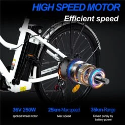 Elektrische Fiets E-Fietsen | E-bike- 26 Inch - Volwassen 250w Elektrische Fiets Volwassen-BK1-Wit 14 Elektrische Fiets E-Fietsen | E-bike- 26 Inch - Volwassen 250w Elektrische Fiets Volwassen-BK1-Wit -Volare Shop 1200x1200 578