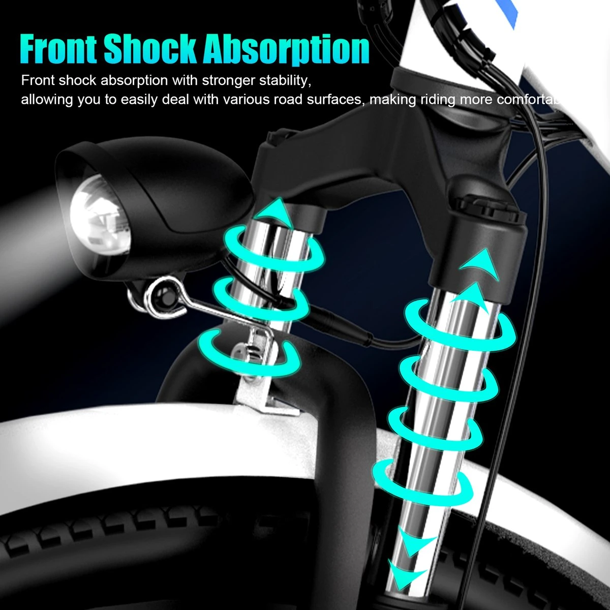 Hitway Elektrische Fiets | E-bike Damesfiets | 26 Inch | 250W Motor | Wit 7 Hitway Elektrische Fiets | E-bike Damesfiets | 26 Inch | 250W Motor | Wit - Afbeelding 5