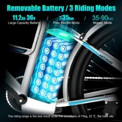 Hitway Elektrische Fiets | E-bike Damesfiets | 26 Inch | 250W Motor | Wit 15 Hitway Elektrische Fiets | E-bike Damesfiets | 26 Inch | 250W Motor | Wit -Volare Shop 1200x1200 589