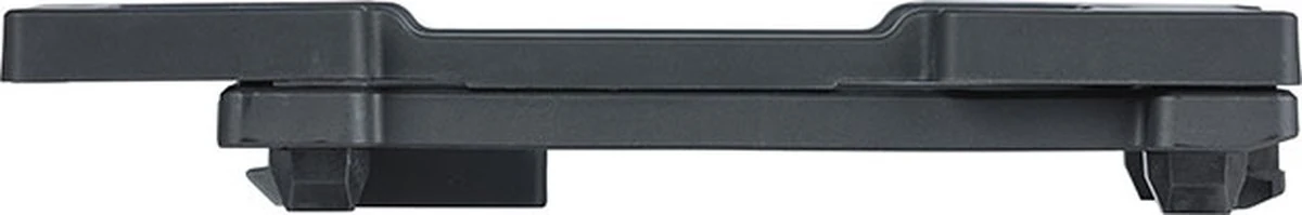 BASIL MIK Double Decker - Voor MIK Adapterplaat - Zwart 7 BASIL MIK Double Decker - Voor MIK Adapterplaat - Zwart - Afbeelding 5