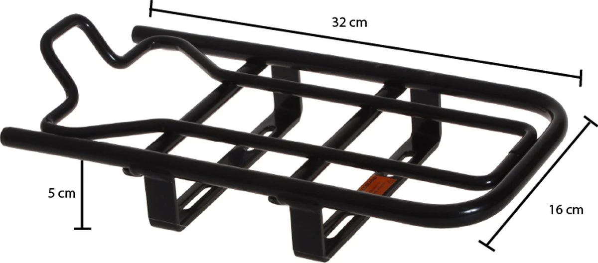 Steco Opzetdrager Universeel E-bike Mat Zwart 5 Steco Opzetdrager Universeel E-bike Mat Zwart - Afbeelding 3