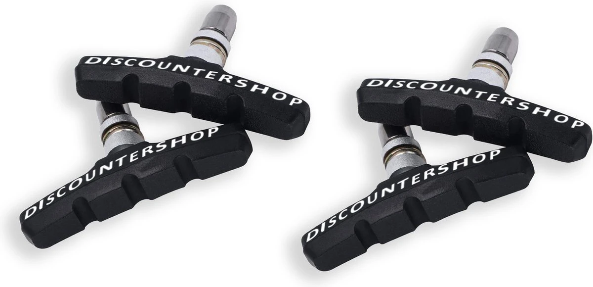 2 Set Universele Rubberen Fiets V Remblokken Set - 2 Paar – 4Stuks – 70mm | Rubber Remblokjes | Fietsen Remblok | Remblokkenset | Remblokset Geschikt Voor Mountainbike, Stadsfiets, Vouwfiets En Tourfiets 3 2 Set Universele Rubberen Fiets V Remblokken Set - 2 Paar – 4Stuks – 70mm | Rubber Remblokjes | Fietsen Remblok | Remblokkenset | Remblokset Geschikt Voor Mountainbike, Stadsfiets, Vouwfiets En Tourfiets