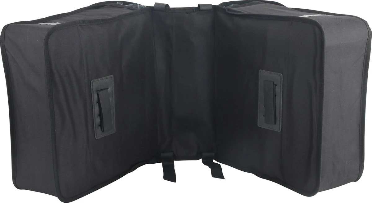 HikeMeister® - Dubbele Fietstas -Fietstassen Electrische Fietsen- Fietstassen Dubbel - 27L - Reflecterend - Zwart Dubbele Fietstas 7 HikeMeister® - Dubbele Fietstas -Fietstassen Electrische Fietsen- Fietstassen Dubbel - 27L - Reflecterend - Zwart Dubbele Fietstas - Afbeelding 5