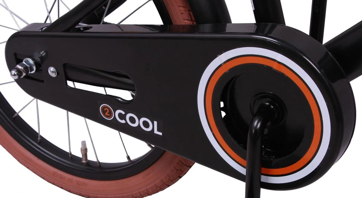 Amigo 2Cool Jongensfiets - Kinderfiets 20 Inch - Matzwart 9 Amigo 2Cool Jongensfiets - Kinderfiets 20 Inch - Matzwart - Afbeelding 7