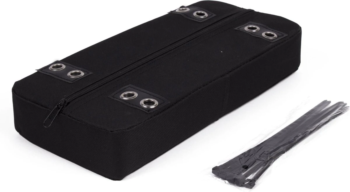 Lastpak Bagagedragerkussen Zwart - 32 Cm 5 Lastpak Bagagedragerkussen Zwart - 32 Cm - Afbeelding 3