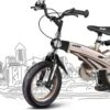 Merkloos Kinderfiets Metallic Taupe Goud Met Zijwieltjes 16 Inch | Handremmen | Jongens | Meisje | Cadeau | Sinterklaas | Kerst | Verjaardag | Peuter | Kleuter | Driewieler | Gepersonaliseerd 2 Merkloos Kinderfiets Metallic Taupe Goud Met Zijwieltjes 16 Inch | Handremmen | Jongens | Meisje | Cadeau | Sinterklaas | Kerst | Verjaardag | Peuter | Kleuter | Driewieler | Gepersonaliseerd -Volare Shop 1200x738 5