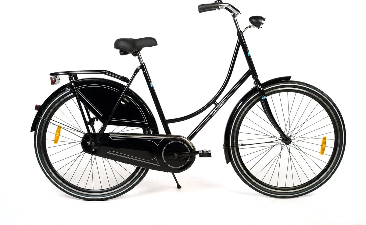 Wheelerz.nl Omafiets 28 Inch/ 53cm Zwart | Unisex 3 Wheelerz.nl Omafiets 28 Inch/ 53cm Zwart | Unisex