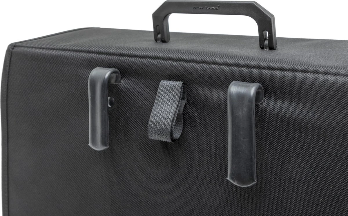 New Looxs Basic Enkele Fietstas - 20 Liter - Zwart 5 New Looxs Basic Enkele Fietstas - 20 Liter - Zwart - Afbeelding 3