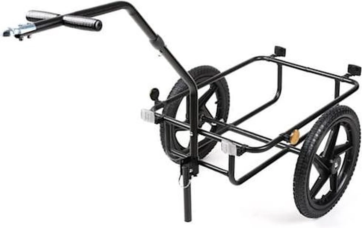 DURAMAXX Big Mike Fietskar - Fietsaanhanger - 70 Liter - Zwart 8 DURAMAXX Big Mike Fietskar - Fietsaanhanger - 70 Liter - Zwart - Afbeelding 6