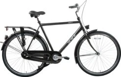 Static Herenfiets Urban 61 Cm Mat Zwart