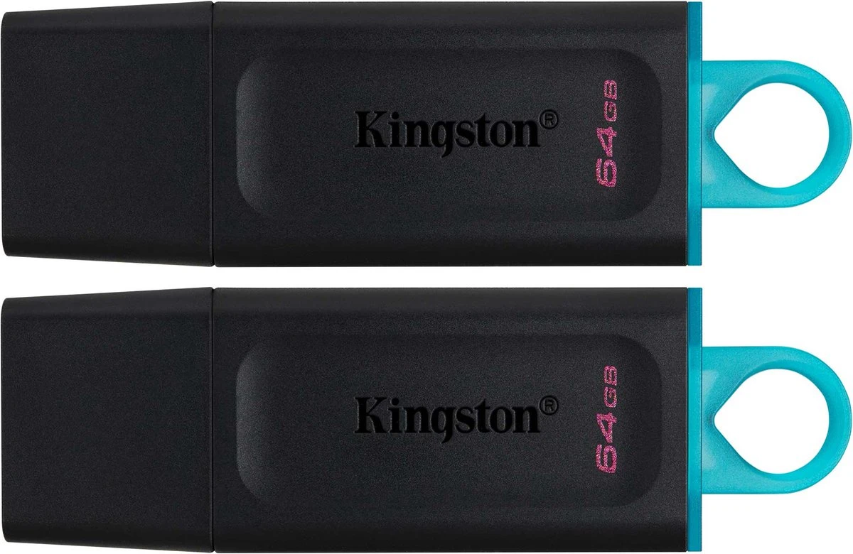 Kingston Technology DataTraveler Exodia USB Flash Drive 64 GB USB Type-A 3.2 Gen 1 (3.1 Gen 1) Zwart 5 Kingston Technology DataTraveler Exodia USB Flash Drive 64 GB USB Type-A 3.2 Gen 1 (3.1 Gen 1) Zwart - Afbeelding 3