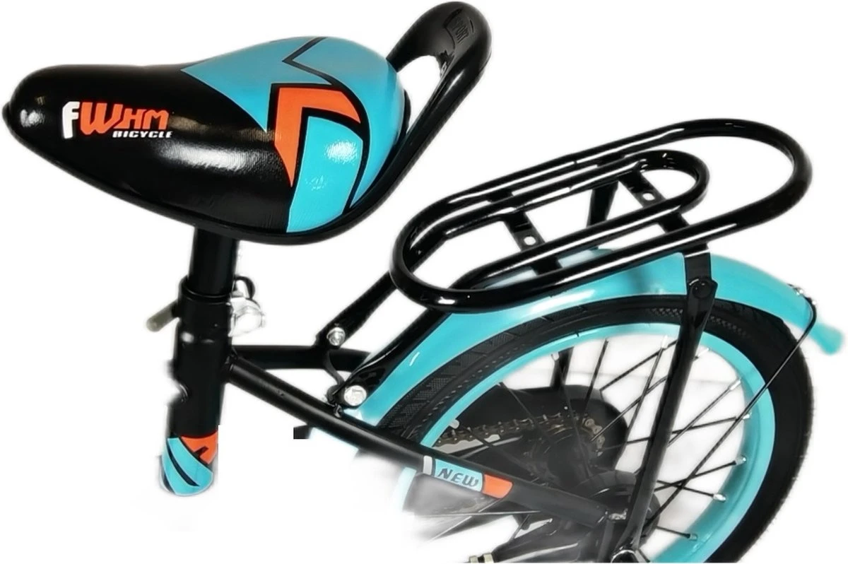 Kinderfiets - 16 Inch Kinderfiets -vanaf 4-7 Jaar Jongens En Meisjes Fietsen - Terugtrap -Rem -Stabilisatoren(2 Zijwieltjes)- Mandje - Achterbank - Groen 13 Kinderfiets - 16 Inch Kinderfiets -vanaf 4-7 Jaar Jongens En Meisjes Fietsen - Terugtrap -Rem -Stabilisatoren(2 Zijwieltjes)- Mandje - Achterbank - Groen - Afbeelding 11