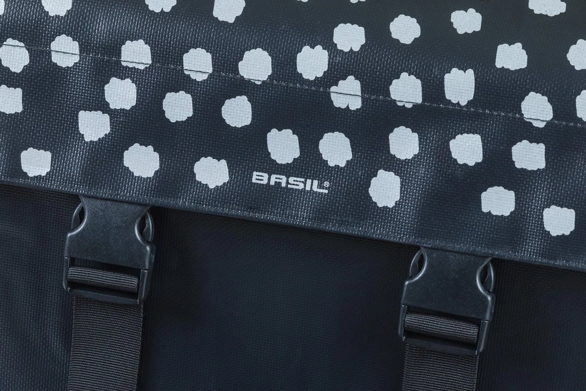 Basil Urban Load Dubbele Fietstas - Zwart - 48 Liter 11 Basil Urban Load Dubbele Fietstas - Zwart - 48 Liter - Afbeelding 9