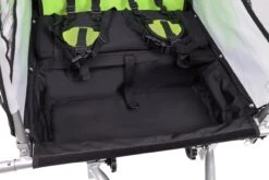 Fietkar - 2 Kinderen - Met Schokbreker - Lime -Volare Shop 1200x801 1
