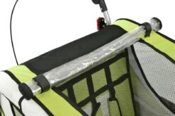 Fietkar - 2 Kinderen - Met Schokbreker - Lime -Volare Shop 1200x801 6