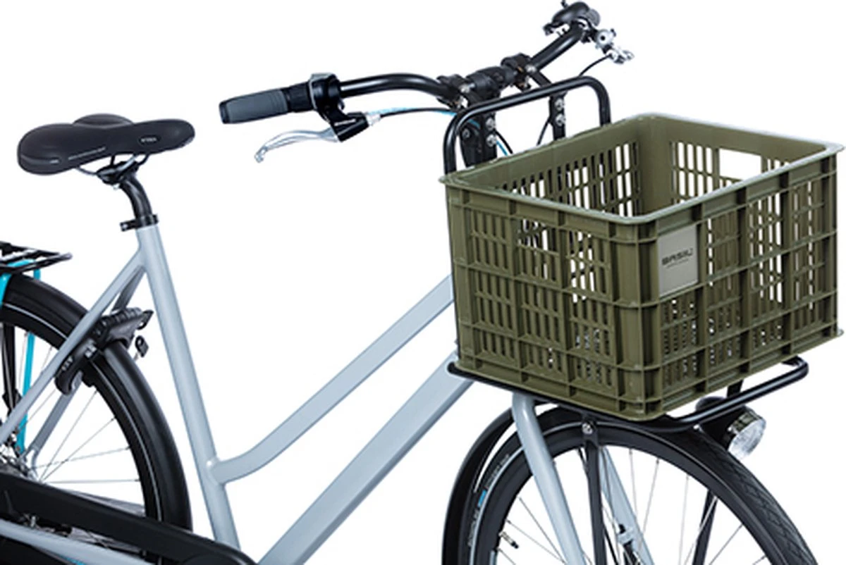 Basil Fietskrat M - Medium - 29.5 Liter - Groen 7 Basil Fietskrat M - Medium - 29.5 Liter - Groen - Afbeelding 5