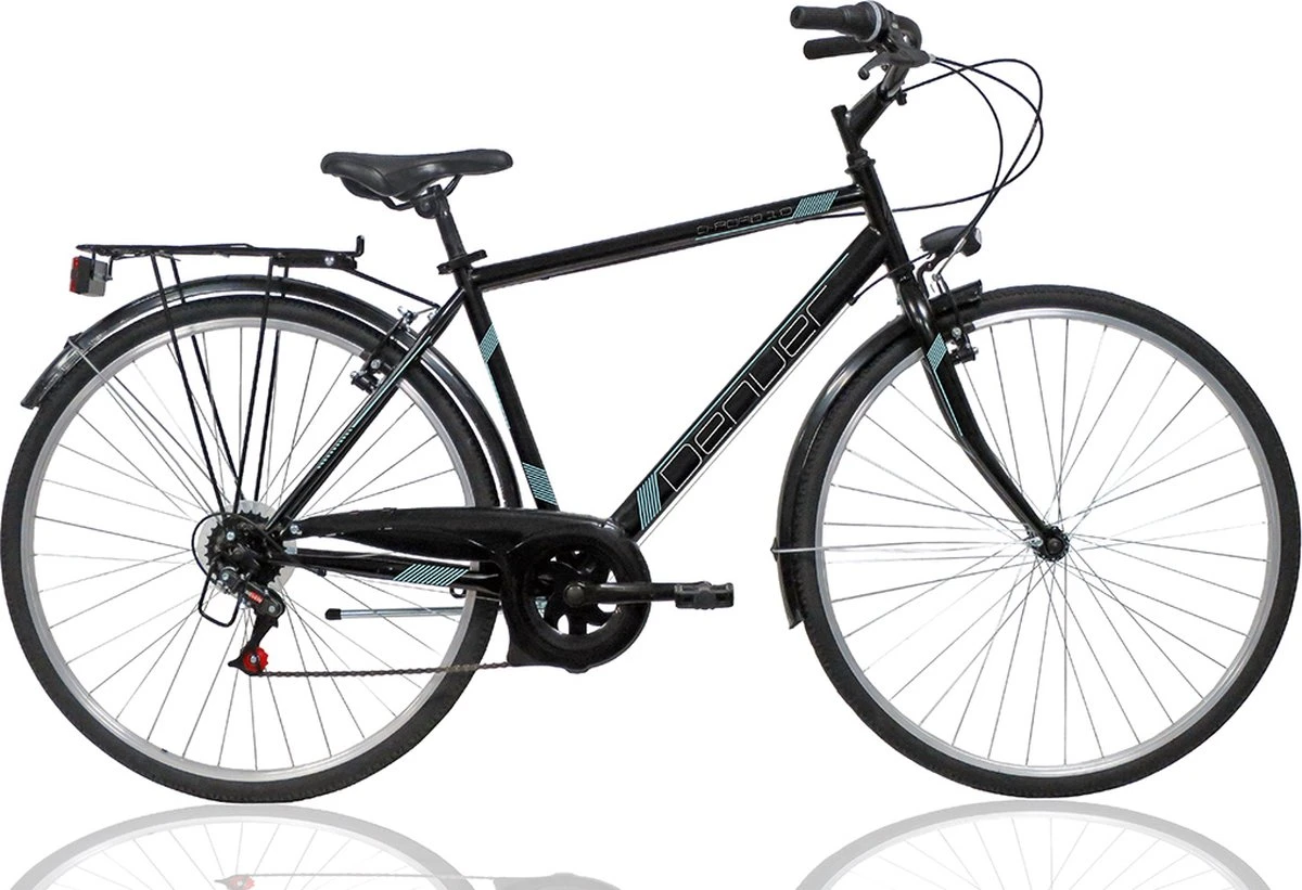Denver D-Road,herenfiets, Trekking, 7 Sp, Zwart 3 Denver D-Road,herenfiets, Trekking, 7 Sp, Zwart