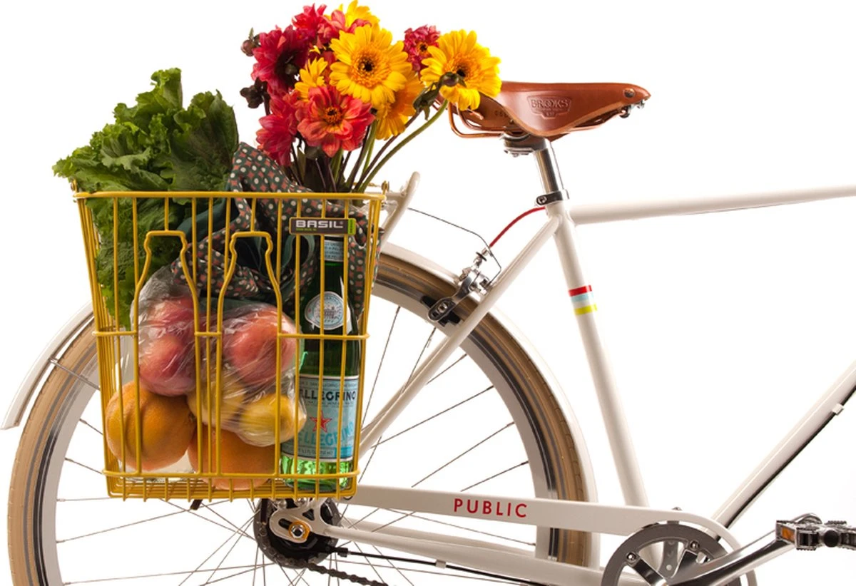 Basil Bottle Fietsmand - Inclusief Haken - Zwart 4 Basil Bottle Fietsmand - Inclusief Haken - Zwart - Afbeelding 2