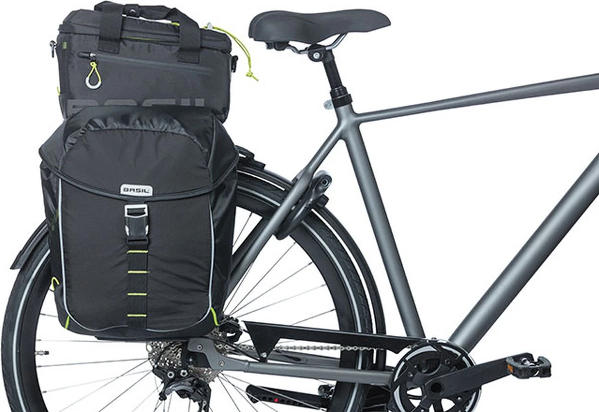 BASIL MIK Double Decker - Voor MIK Adapterplaat - Zwart 9 BASIL MIK Double Decker - Voor MIK Adapterplaat - Zwart - Afbeelding 7