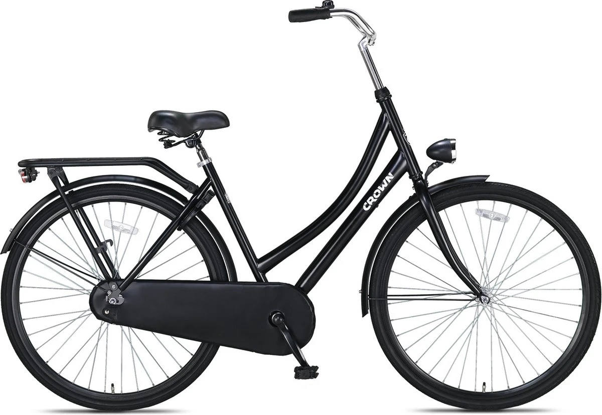 Crown Moscow Omafiets 28 Inch 53cm Zwart 8 Crown Moscow Omafiets 28 Inch 53cm Zwart - Afbeelding 6