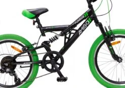 Amigo Fun Ride - Mountainbike 20 Inch - Voor Jongens En Meisjes - Met 7 Versnellingen - Zwart/Groen 18 Amigo Fun Ride - Mountainbike 20 Inch - Voor Jongens En Meisjes - Met 7 Versnellingen - Zwart/Groen -Volare Shop 1200x844 4