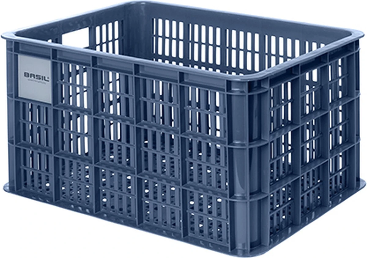 Basil Fietskrat L - Groot - 40 Liter - Blauw 10 Basil Fietskrat L - Groot - 40 Liter - Blauw - Afbeelding 8