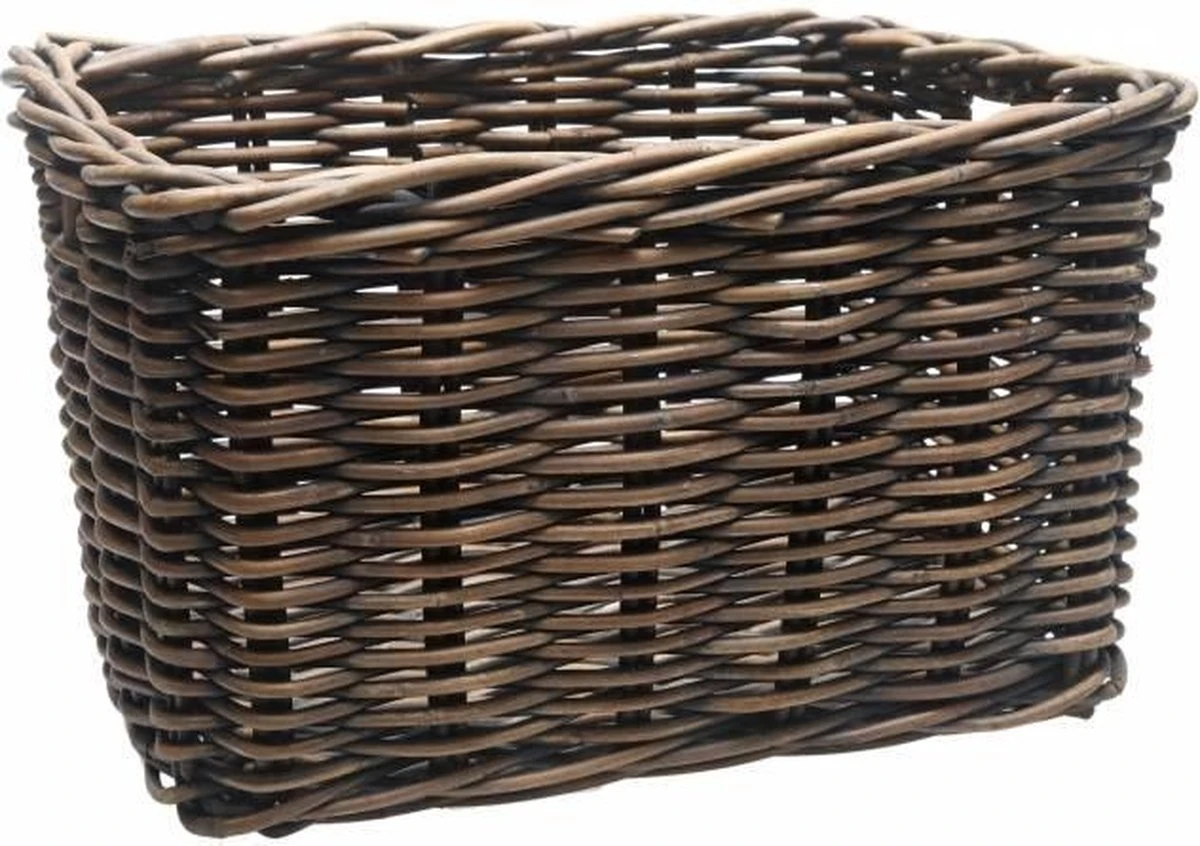 New Looxs Brisbane Large Fietsmand Voordrager - 39 Liter - Rotan - Bruin 8 New Looxs Brisbane Large Fietsmand Voordrager - 39 Liter - Rotan - Bruin - Afbeelding 6