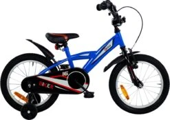 2Cycle Biker Kinderfiets - 16 Inch - Blauw - Jongensfiets -Volare Shop 1200x846 6