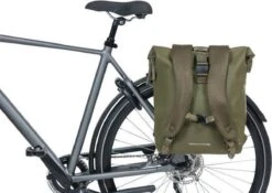 Basil SoHo Fietsrugzak Nordlicht - Enkele Fietstas - Mosgroen - 17 Liter -Volare Shop 1200x851 1