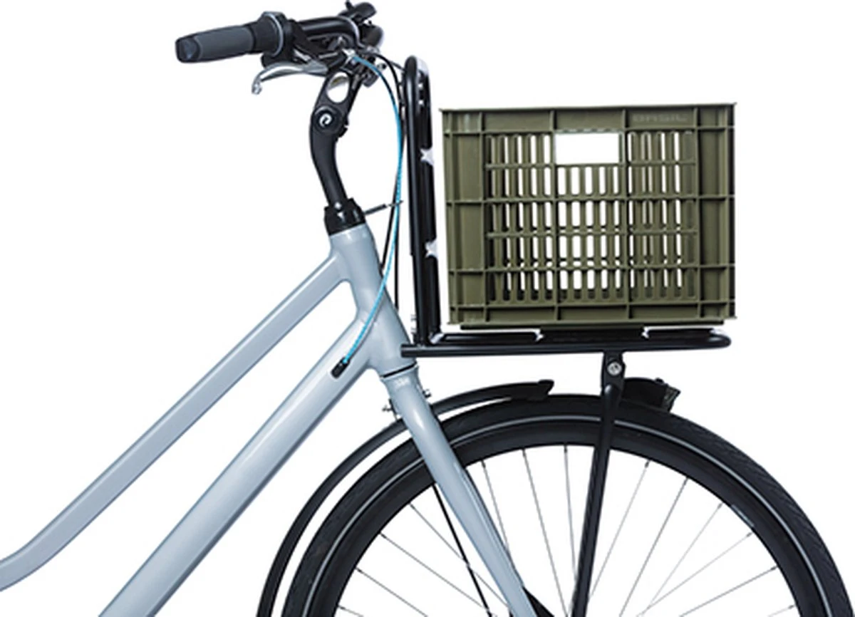 Basil Fietskrat M - Medium - 29.5 Liter - Groen 6 Basil Fietskrat M - Medium - 29.5 Liter - Groen - Afbeelding 4
