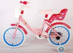 Volare Disney Princess Kinderfiets - Meisjes - 16 Inch - Roze Blauw - Twee Handremmen -Volare Shop 1200x877 2