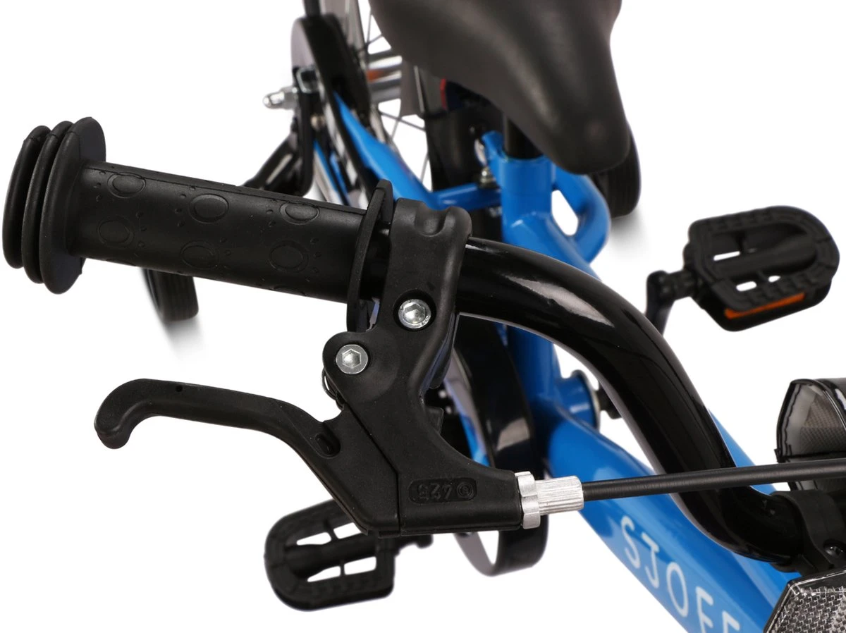 SJOEF Race Jongensfiets 14 Inch - Blauw 6 SJOEF Race Jongensfiets 14 Inch - Blauw - Afbeelding 4