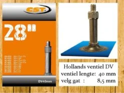CST | Binnenband Fiets | Hollands Ventiel | 28 Inch | Normaal Ventiel | 40 Mm - 28 X 1 3/8 - 1 1/8 - 1 1/2 - 150 | 37-622 | 15 CST | Binnenband Fiets | Hollands Ventiel | 28 Inch | Normaal Ventiel | 40 Mm - 28 X 1 3/8 - 1 1/8 - 1 1/2 - 150 | 37-622 | -Volare Shop 1200x899 2