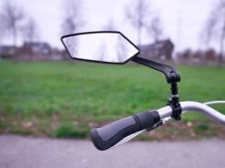 Merkloos Fietsspiegel - Set Van 2 - Links En Rechts - E Bike - Speed Pedelec - 360° Verstelbaar - Zwart - Achteruitkijkspiegel -Volare Shop 1200x899