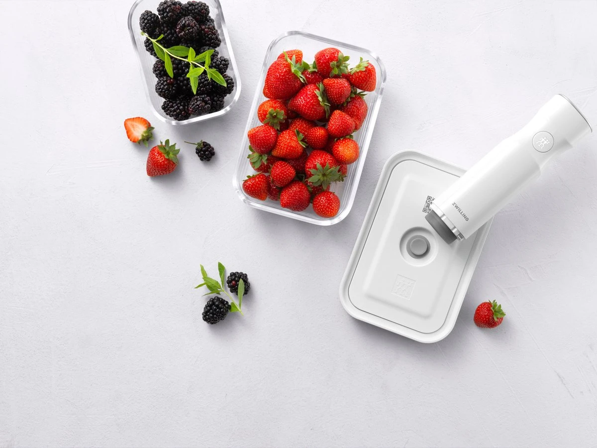 Zwilling Fresh & Save Vacuüm Vershoudbakjes - Opbergdozen - 3-delige Set - S 200ml - M 750ml - L 1600ml - Glas 6 Zwilling Fresh & Save Vacuüm Vershoudbakjes - Opbergdozen - 3-delige Set - S 200ml - M 750ml - L 1600ml - Glas - Afbeelding 4