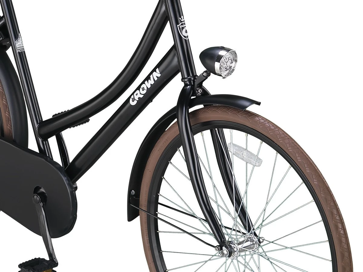 Crown Moscow Omafiets 28 Inch 53cm Zwart 16 Crown Moscow Omafiets 28 Inch 53cm Zwart - Afbeelding 14