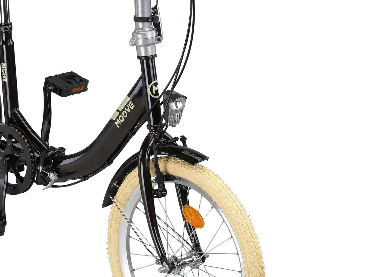 Pacto Eight 20 Inch Vouwfiets 6v Zwart 9 Pacto Eight 20 Inch Vouwfiets 6v Zwart - Image 7