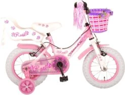 Volare Rose Kinderfiets - Meisjes - 12 Inch - Roze - 2 Handremmen