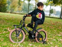 Amigo 2Cool Jongensfiets - Kinderfiets 16 Inch - Matzwart -Volare Shop 1200x917 20